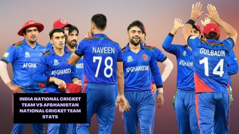 India National Cricket Team vs Afghanistan National Cricket Team Stats, T20I Dominance